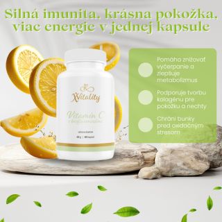 Vitamín C Komplex: Trojitá sila pre tvoju imunitu a vitalitu! Prestaň sa spoliehať len na obyčajný vitamín C. Náš komplex...