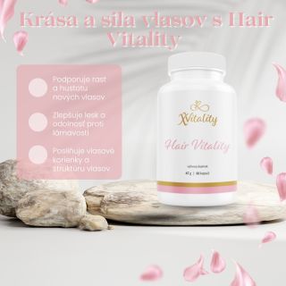 Snívate o vlasoch, ktoré budú silné a odolné proti vypadávaniu? Prírodná podpora, ktorú ponúka Hair Vitality, vám umožní...